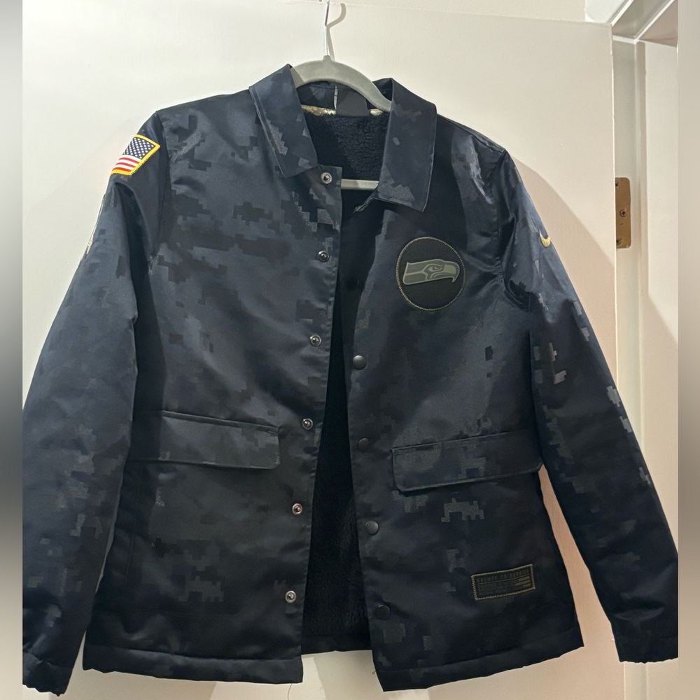 Nike Salute to Service Seahawks jacket
